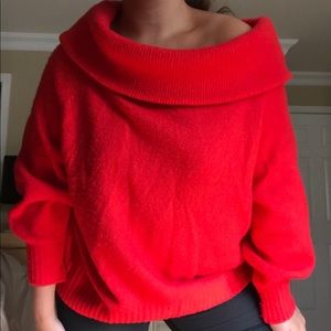 H&M off-the-shoulder big sweater